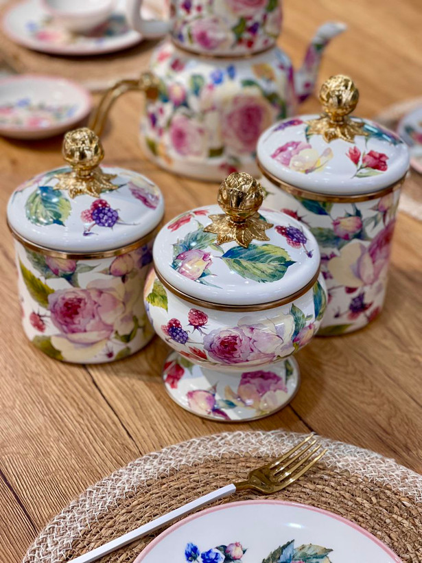 سری کامل پذیرایی از کالکشن Rose Deluxe محصول miss betty ترکیه🇹🇷🇹🇷🇹🇷