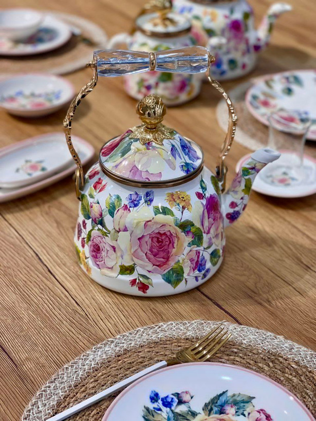 سری کامل پذیرایی از کالکشن Rose Deluxe محصول miss betty ترکیه🇹🇷🇹🇷🇹🇷
