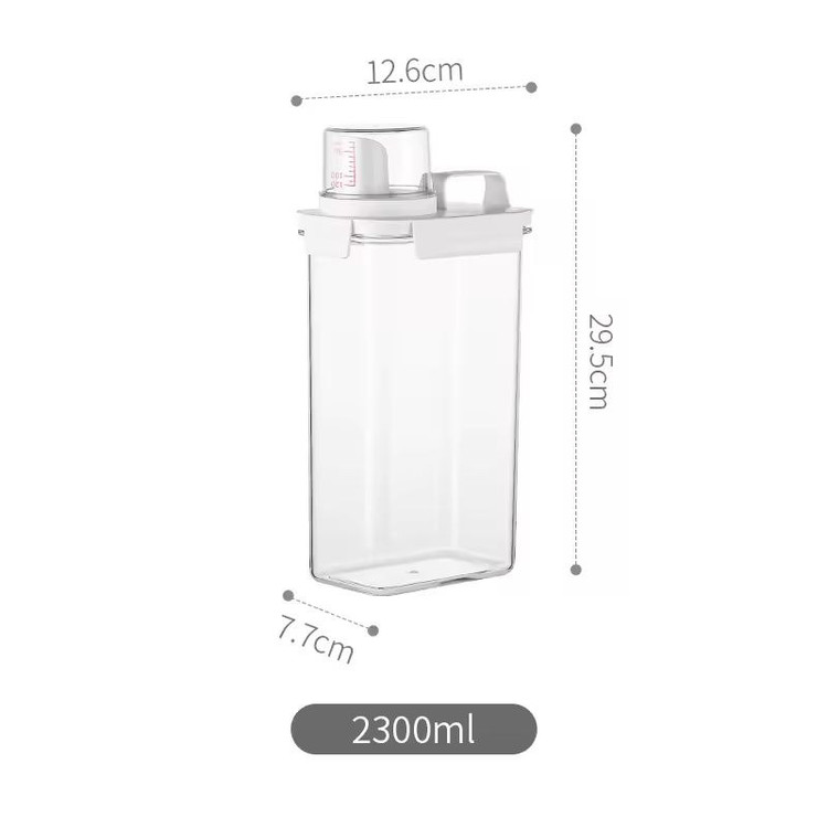 ظرف مایعات و حبوبات چهار سایز