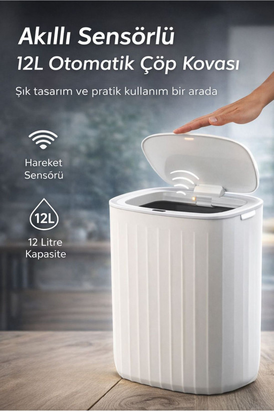 سطل زباله سنسور دار 🇹🇷