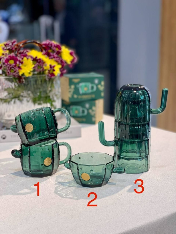 کاکتوس سری کامل لیوان ماگ و پیاله کاکتوس