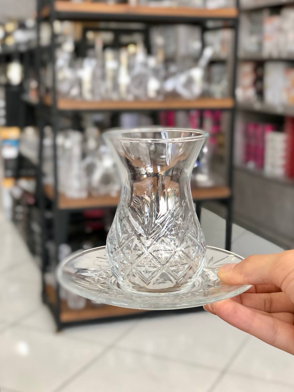 استکان نعلبکی تایملس timeless 🇹🇷