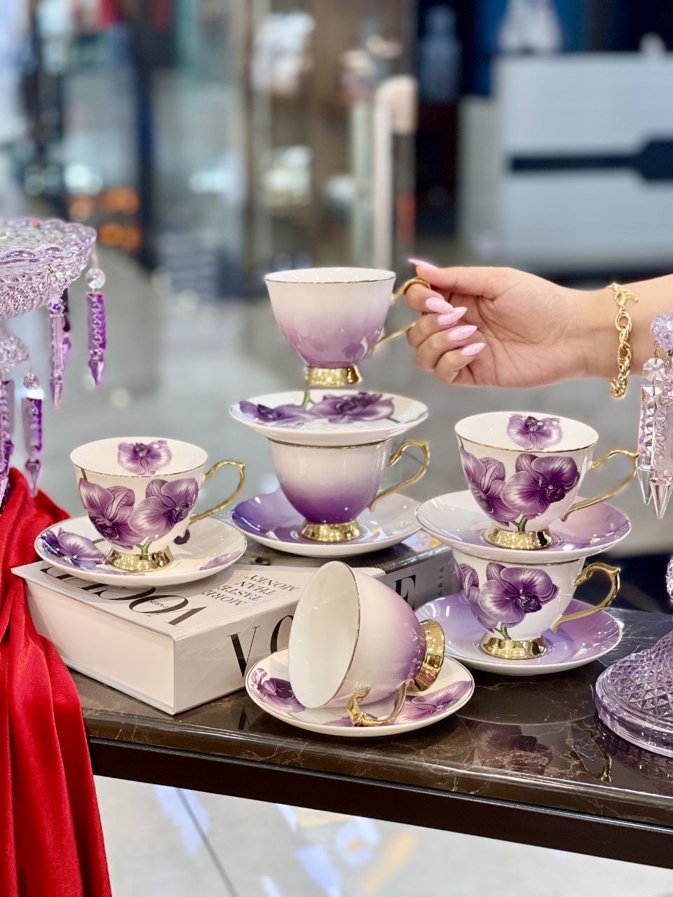 ست چای و قهوه خوری پارادوکس 🇹🇷Roy king
