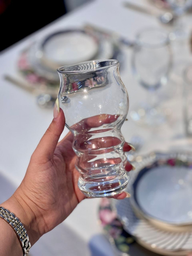 کرافت لیوان حلزونی لیوان پایه دار گیلاس🇹🇷 craft