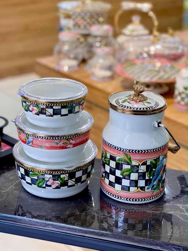 سری کامل پذیرایی paradise محصول miss betty🇹🇷 گنجشک شطرنجی