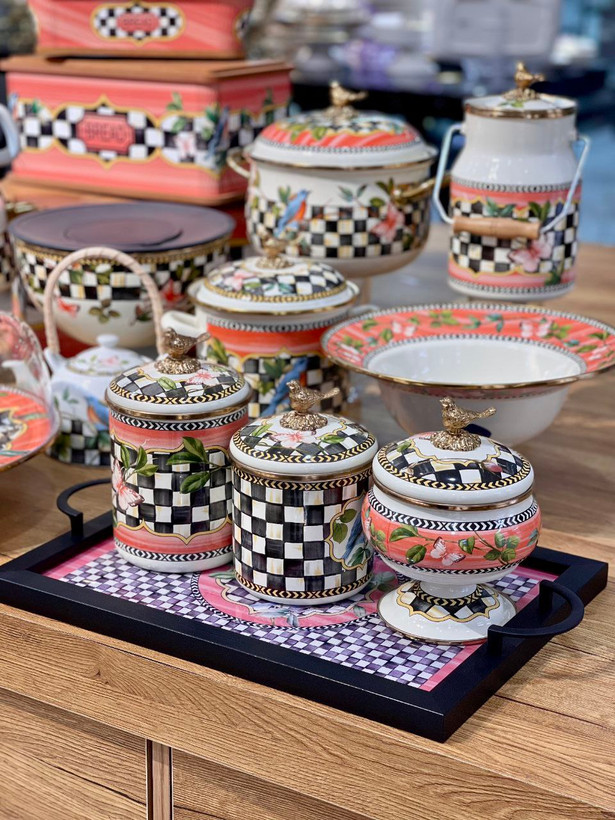 سری کامل پذیرایی paradise محصول miss betty🇹🇷 گنجشک شطرنجی