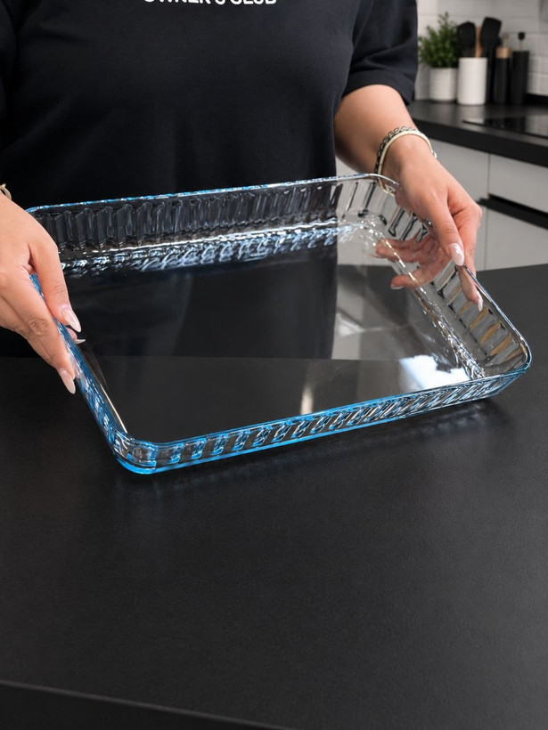 تابه پیرکس بزرگ لبه شیاردار بورجام 🇹🇷 borcom