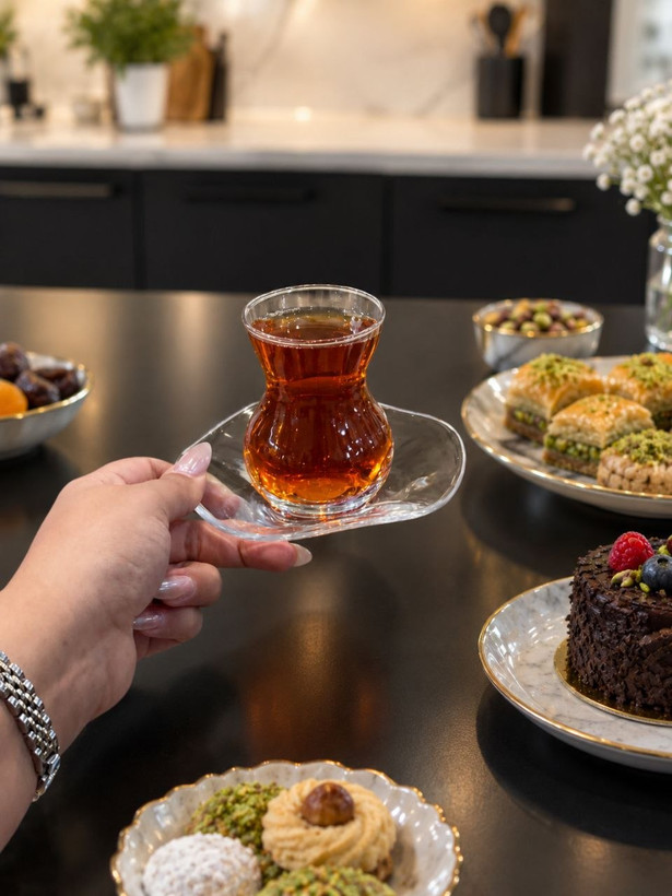 استکان نعلبکی دانتل Dantel 🇹🇷