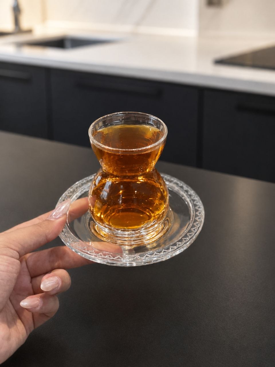 استکان نعلبکی Entik 🇹🇷